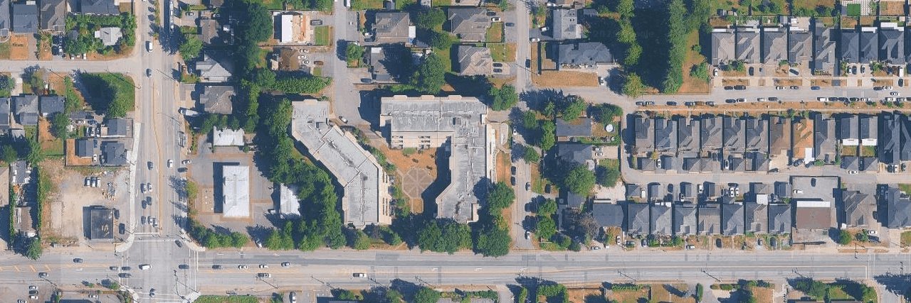 Chandlers Hill aerial view