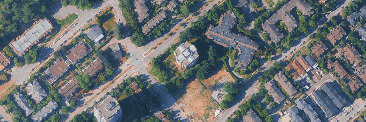 The Parkhill aerial view