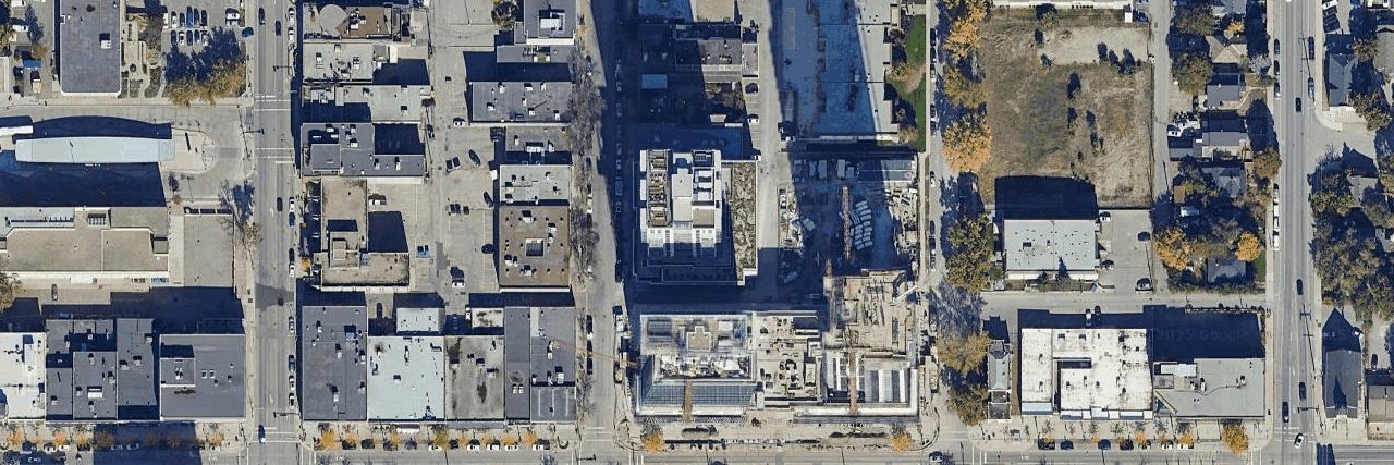 aerial view