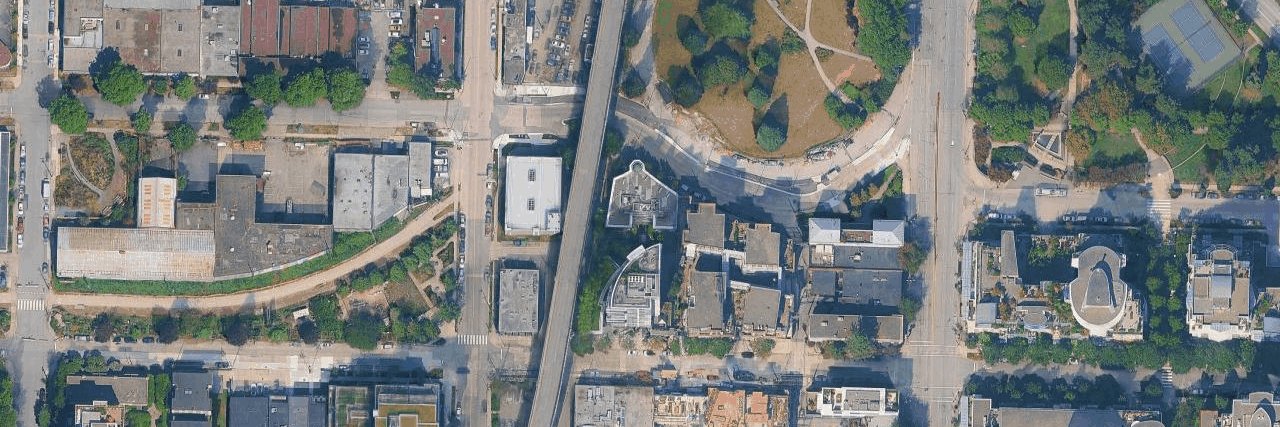 Gryphon Court aerial view