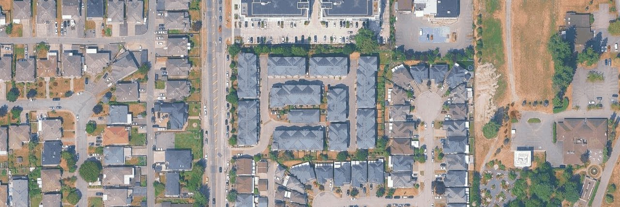 Zaan Homes aerial view