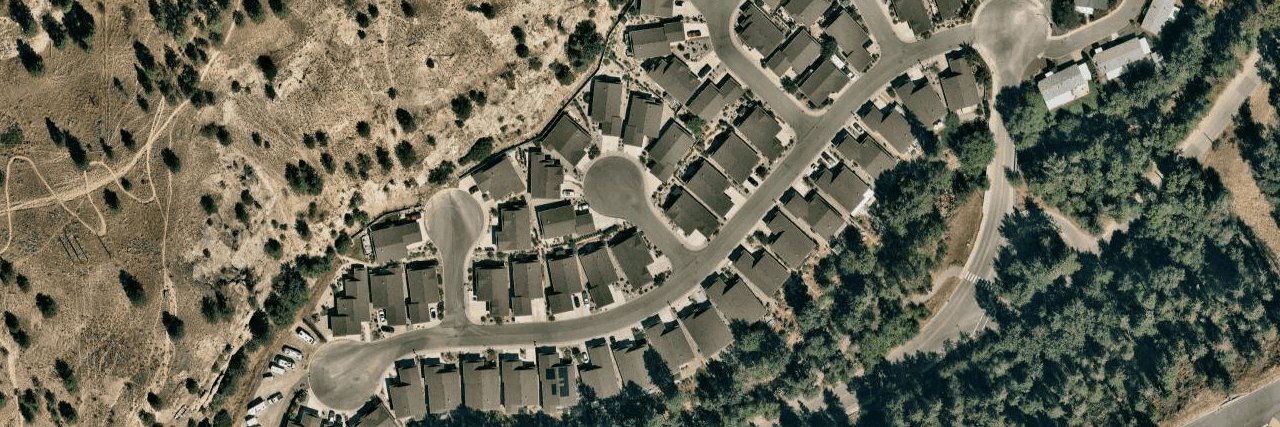 aerial view