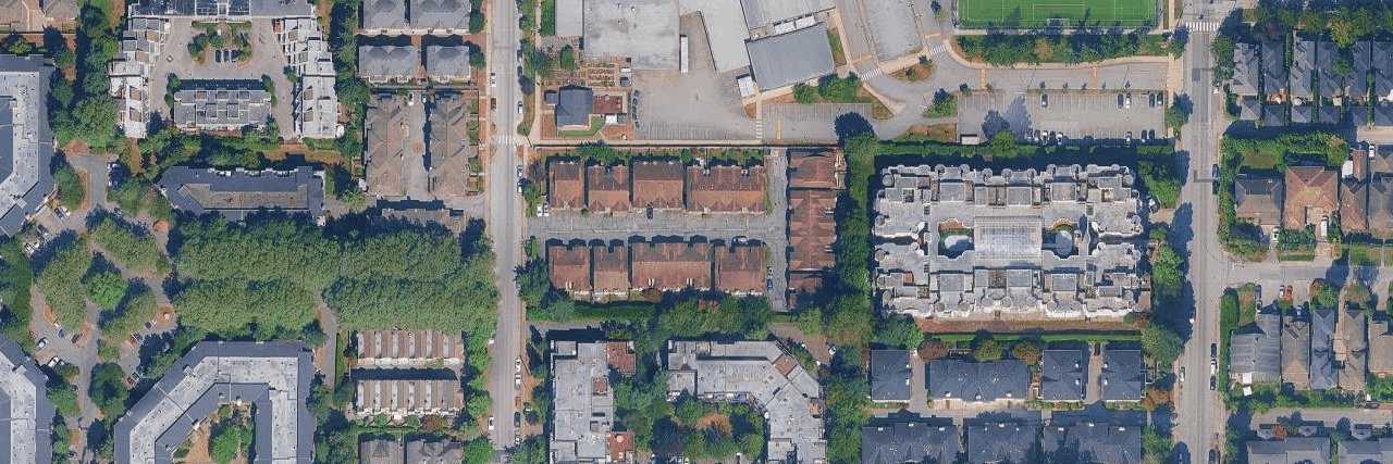 Bentley Court aerial view