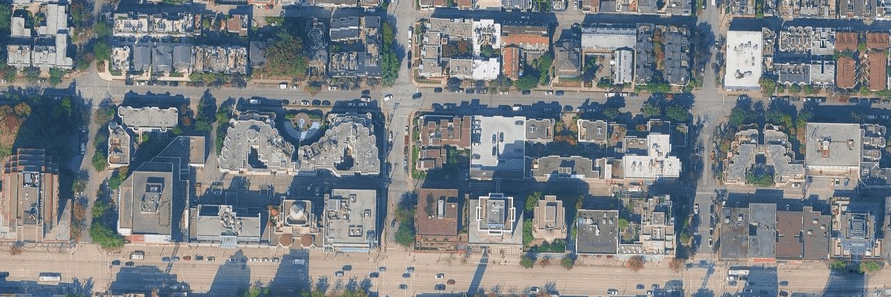 Alderview Court aerial view