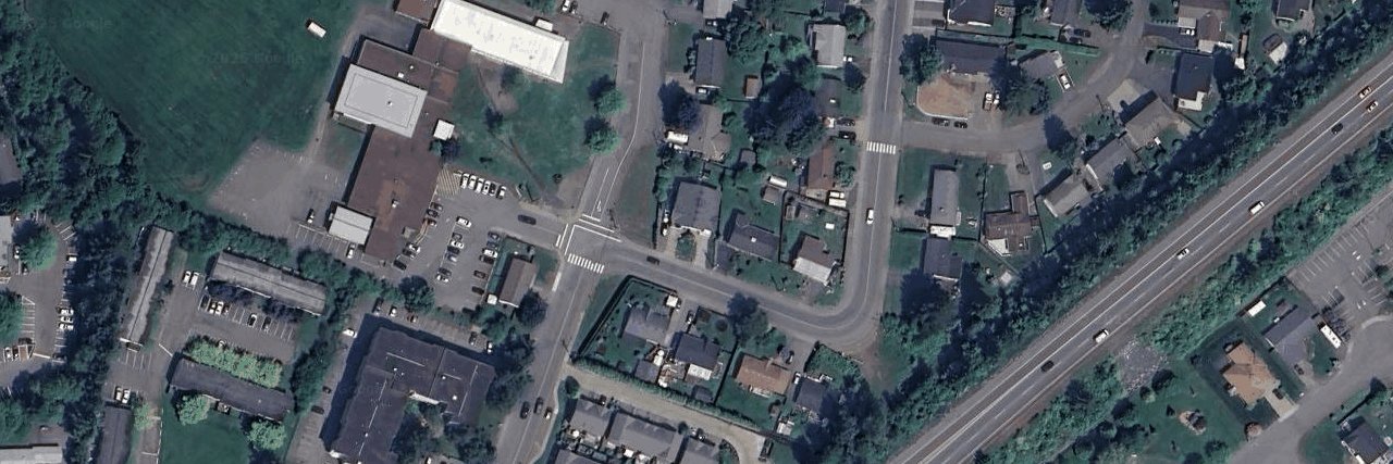 aerial view