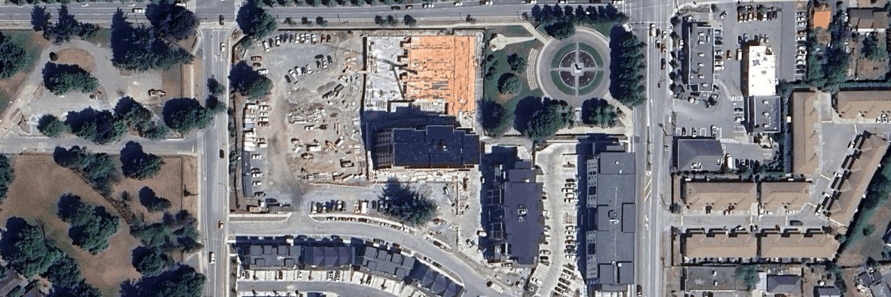 The York Residences aerial view