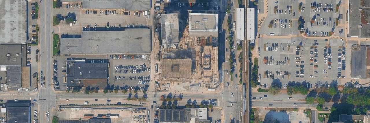 Luxe aerial view