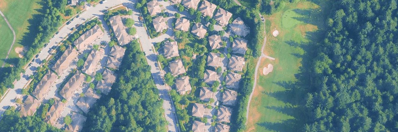 Pinnacle Ridge aerial view