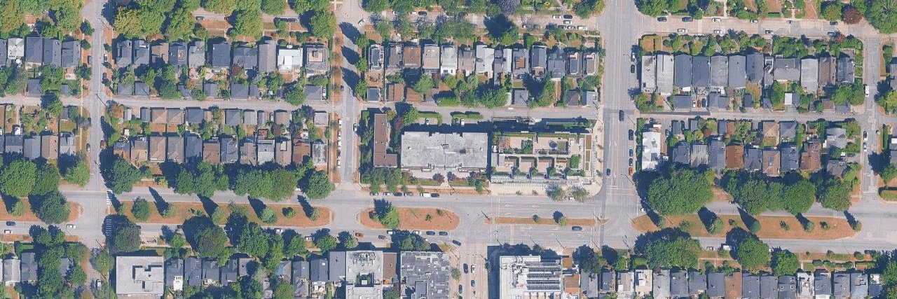University Point aerial view