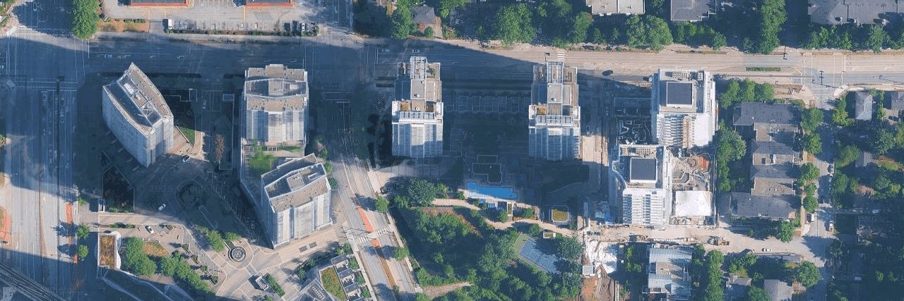 Park Avenue West aerial view