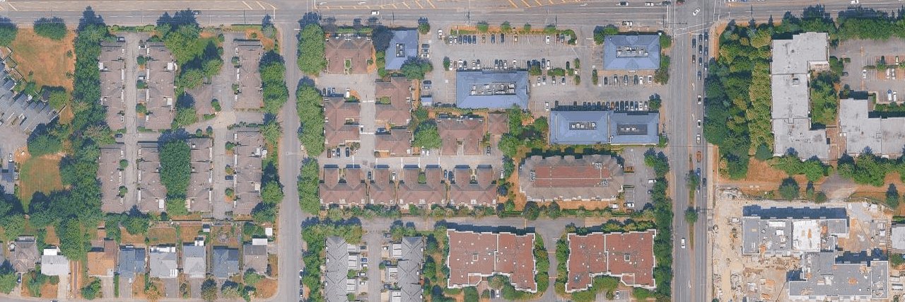 Spring Court aerial view
