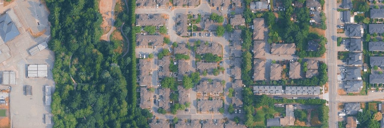 Hazelwood Lane aerial view