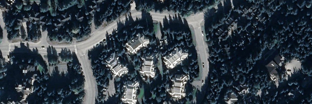 Snowberry aerial view