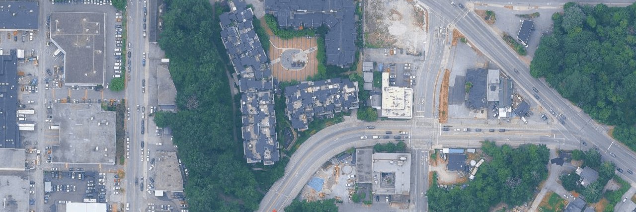 The Shore aerial view