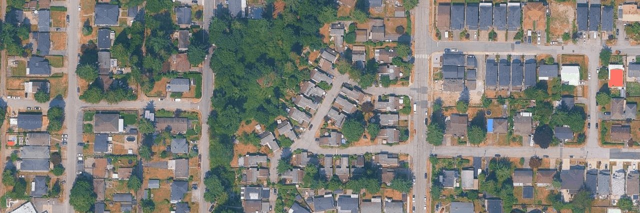 Maple Creek aerial view