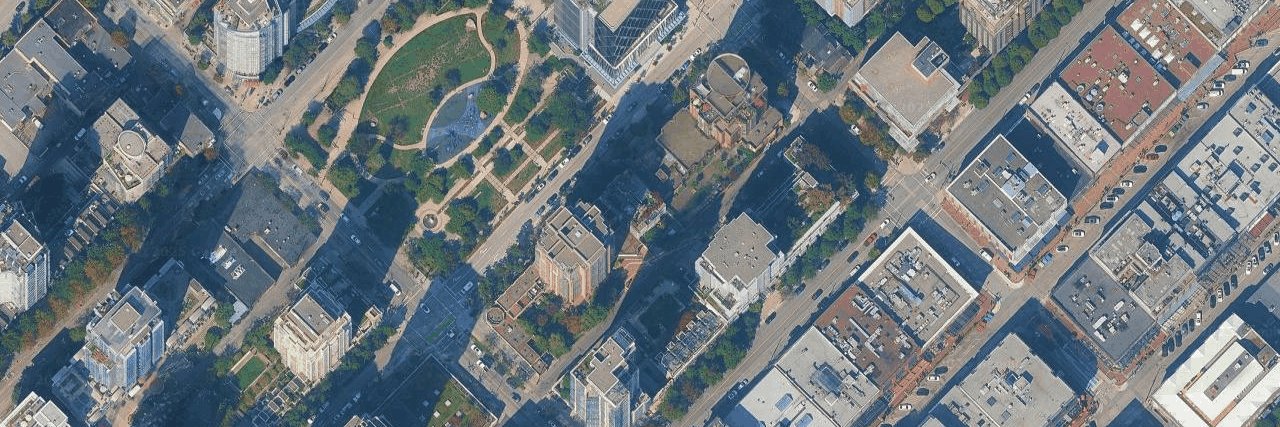 Park Lofts By Townline aerial view