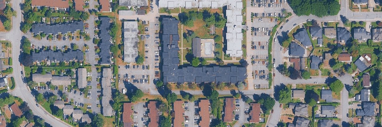 Bayside Court aerial view