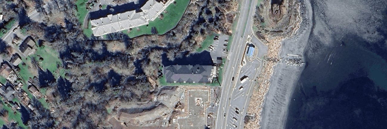 Willows Oceanside aerial view