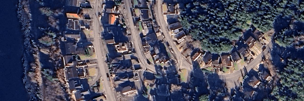aerial view