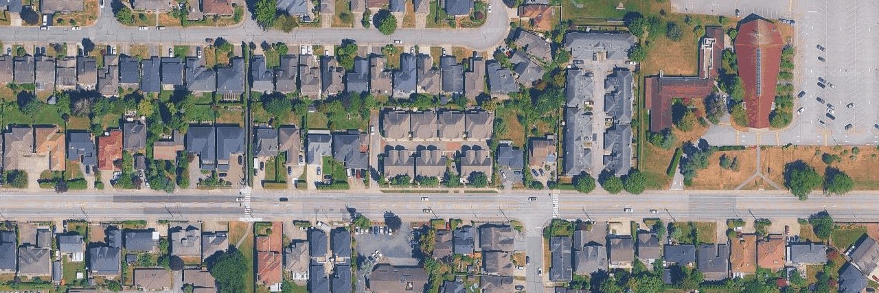 Pendlebury Park aerial view