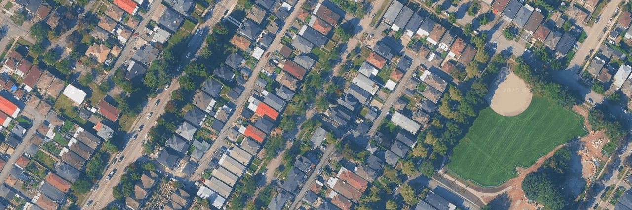 aerial view
