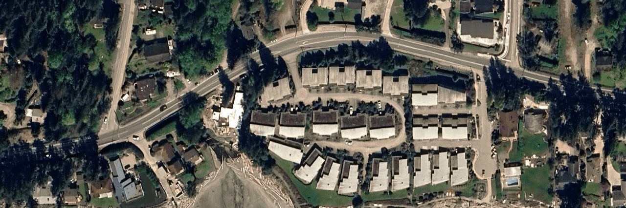 Wakefield Beach aerial view