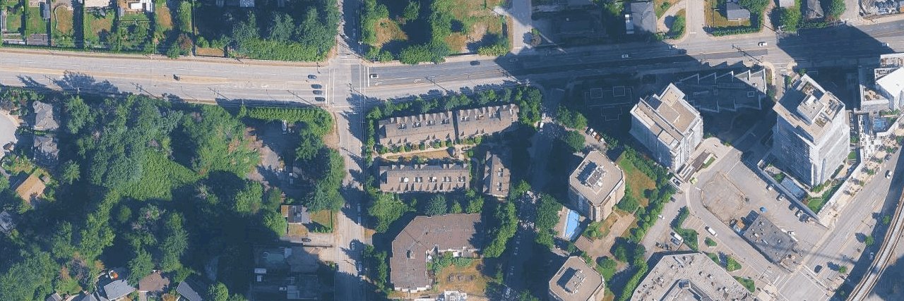 Farrow Ridge aerial view