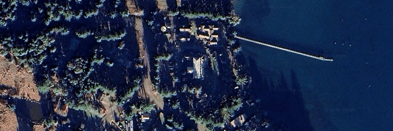 Mayne Island Resort aerial view