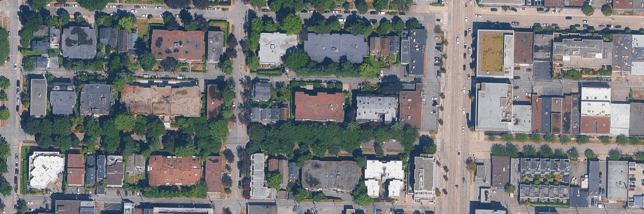 St. Claire Court aerial view