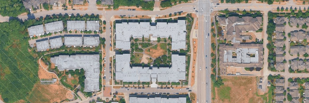 Harvard Gardens-Prescott Commons aerial view