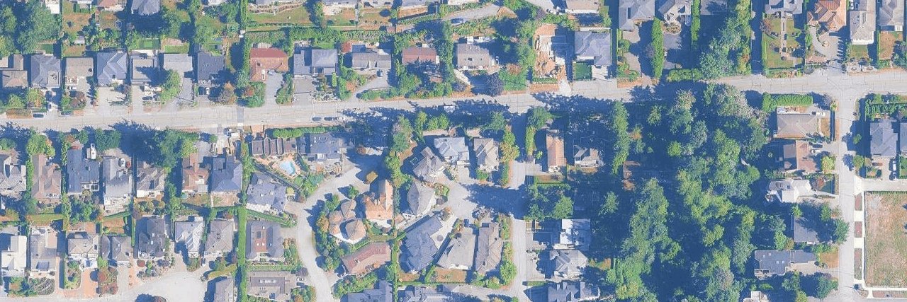 Ocean Park Terrace South Of Marine Drive aerial view