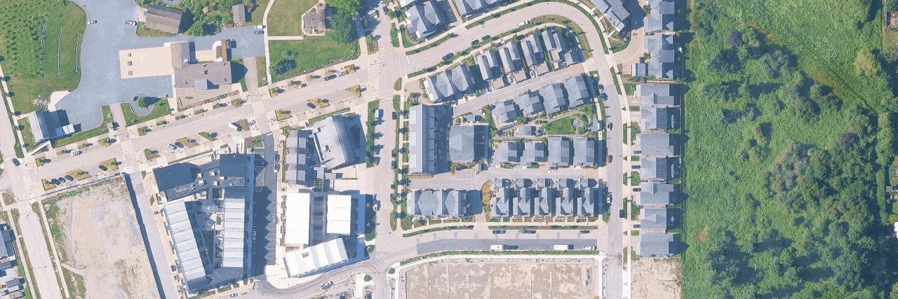 Market Mews aerial view