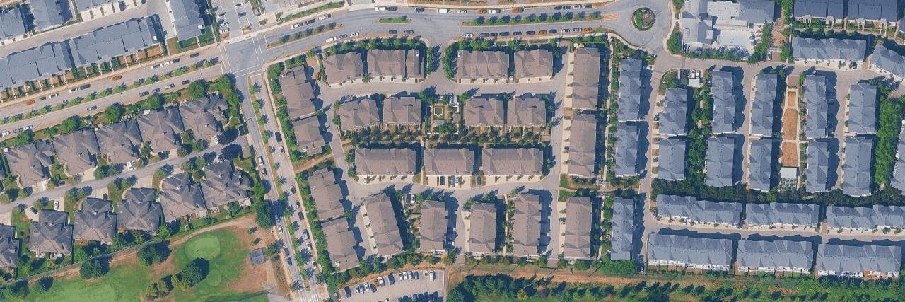 Charter House aerial view