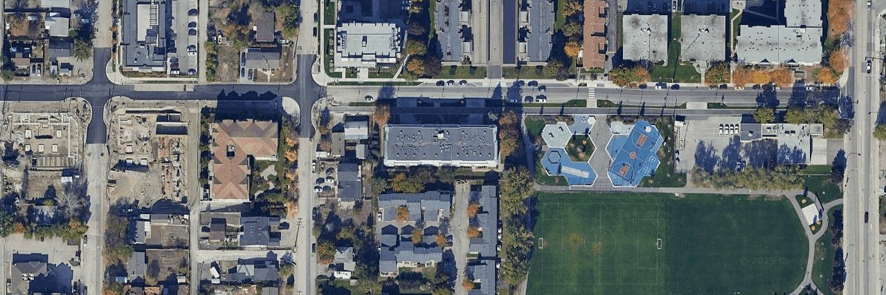 aerial view