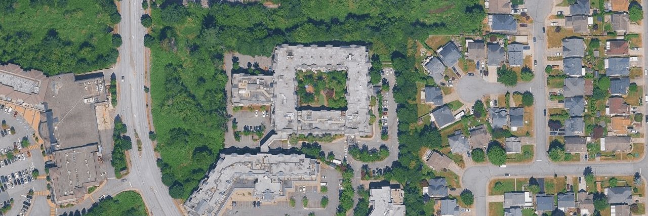 Chartwell Langley Gardens aerial view