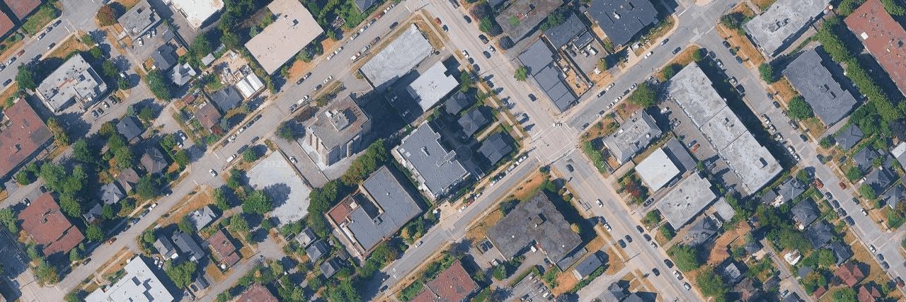 Lotus aerial view