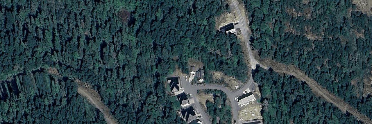 Malahat Forest Estates aerial view