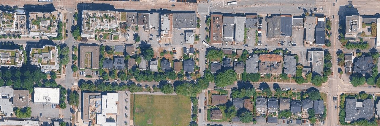 Cypress Mews aerial view