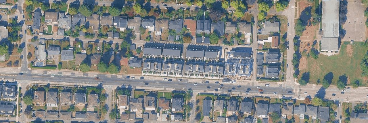 Rowe By Bosa aerial view