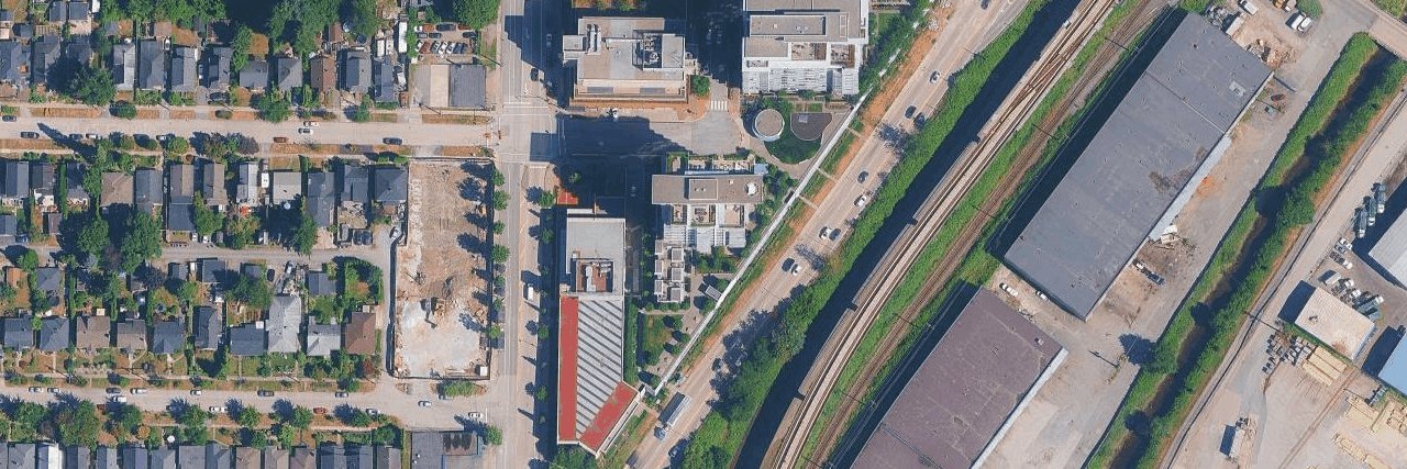 Sapperton At Brewery District aerial view