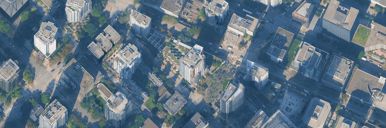 The Ritz aerial view