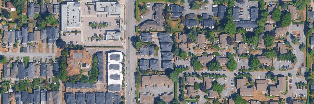 Britannia Court aerial view