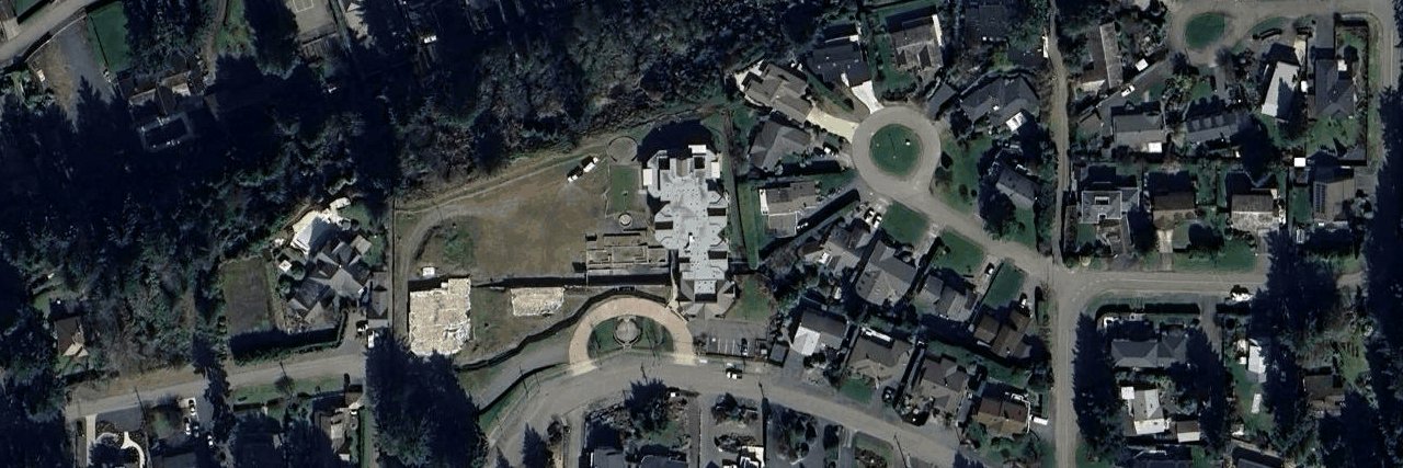 Qualicum College Heights aerial view