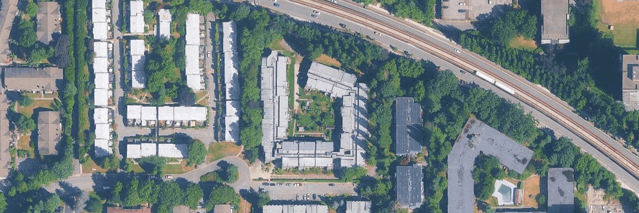 Woodstone Place aerial view