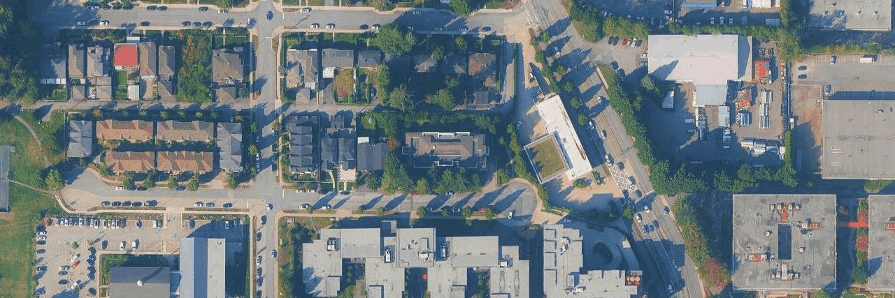 Norfolk Place aerial view