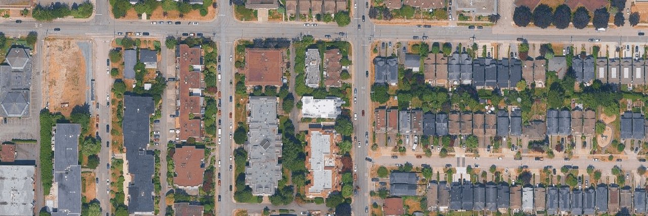 Bakerview Court aerial view