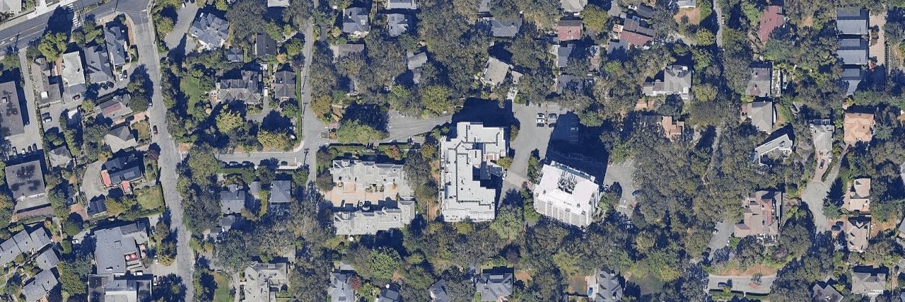 The Rockland aerial view