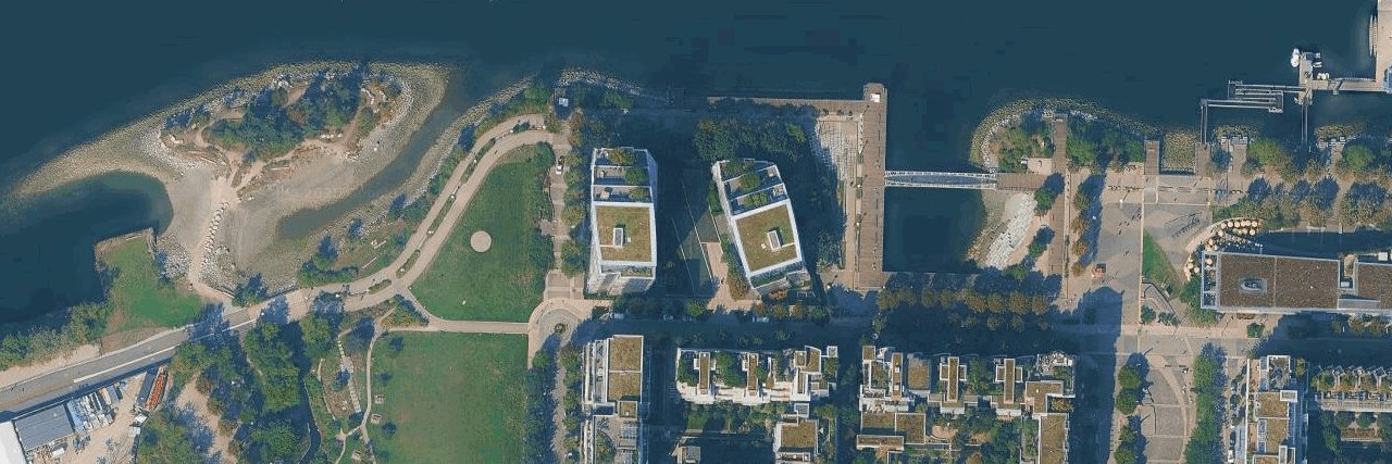 Canada House aerial view