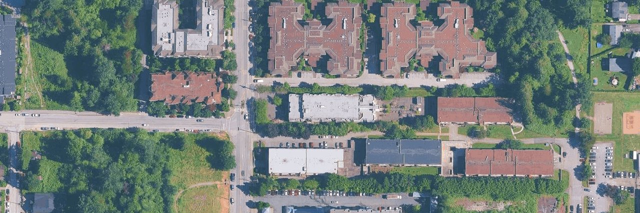 Cottonwood Place aerial view