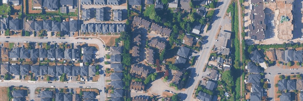 Fraserwood Place aerial view